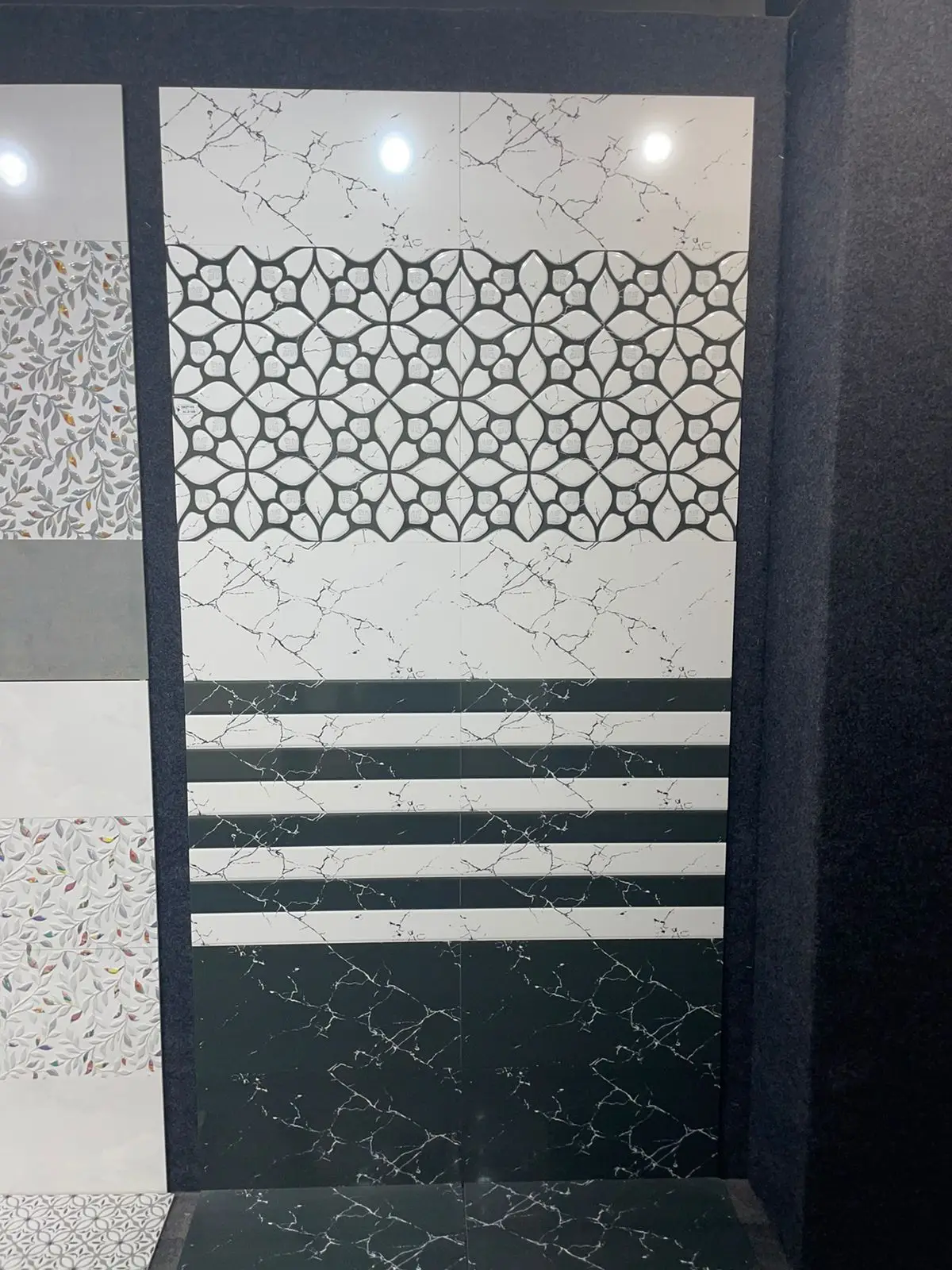 300X600 Interior wall tiles modern design Decorative Glazed Ceramic Wall Tiles for bathroom and kitchen With From India