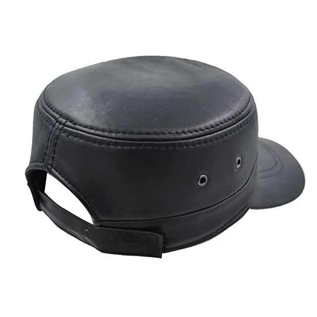 mens leather  cap fashion men ivy caps and hats