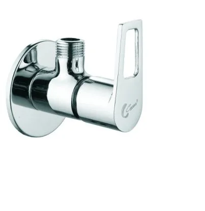 CORSA DELTA Series Wall Mount Angle Valve Faucet Tap Brass Chrome Finish Quarter Turn Foam Flow Basin Kitchen Shower Toilet
