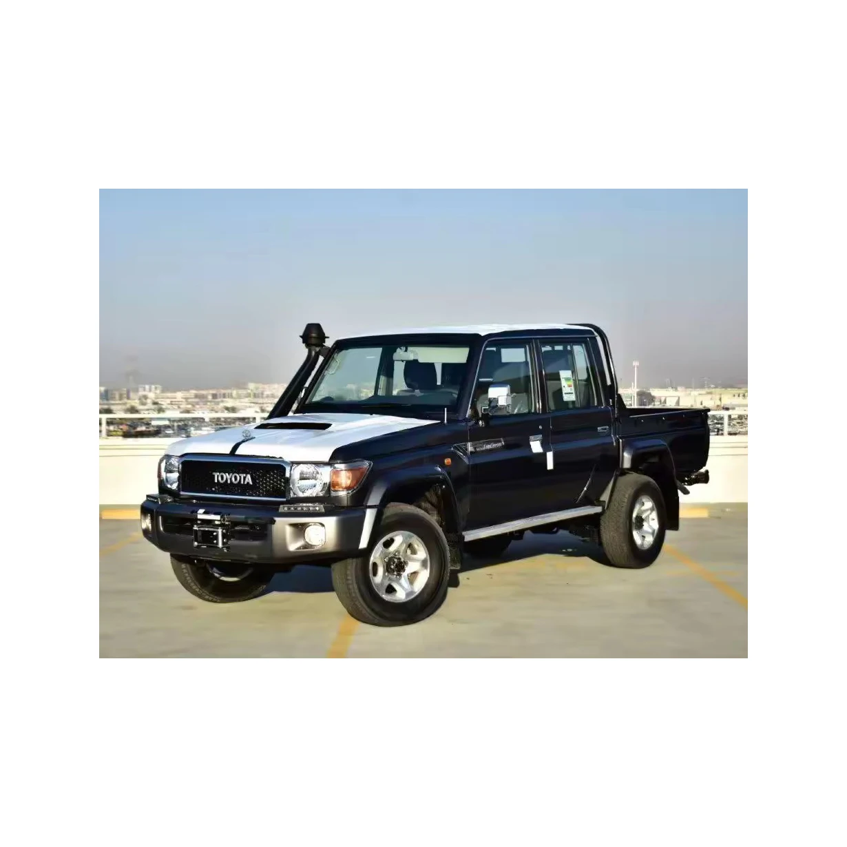 T-OYOTA L-AND CRUISER 79 пикап с двойной кабиной ограниченный V8 4 5L турбодизель 4WD механическая коробка передач 2023 модель