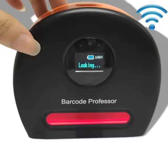 Высококачественный беспроводной мини-сканер штрих-кодов с Bluetooth и 2 ГБ оперативной памяти для эффективного сканирования небольшого размера считыватель