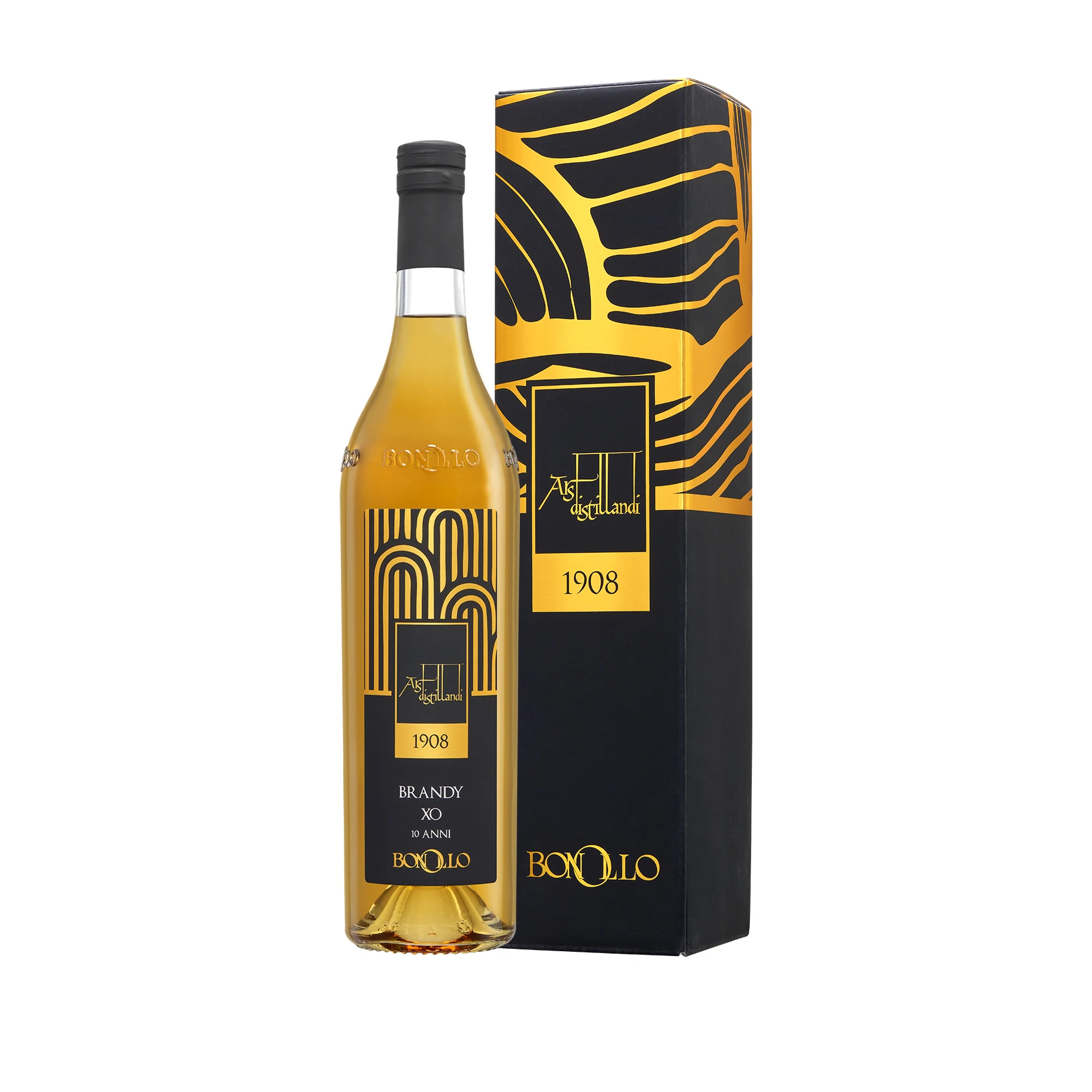 EXTRAORDINARY ITALIAN BRANDY XO AGED 10 YEARS IN OAK WOOD 700ml 40% alcohol TOP SELECTION SPIRIT
