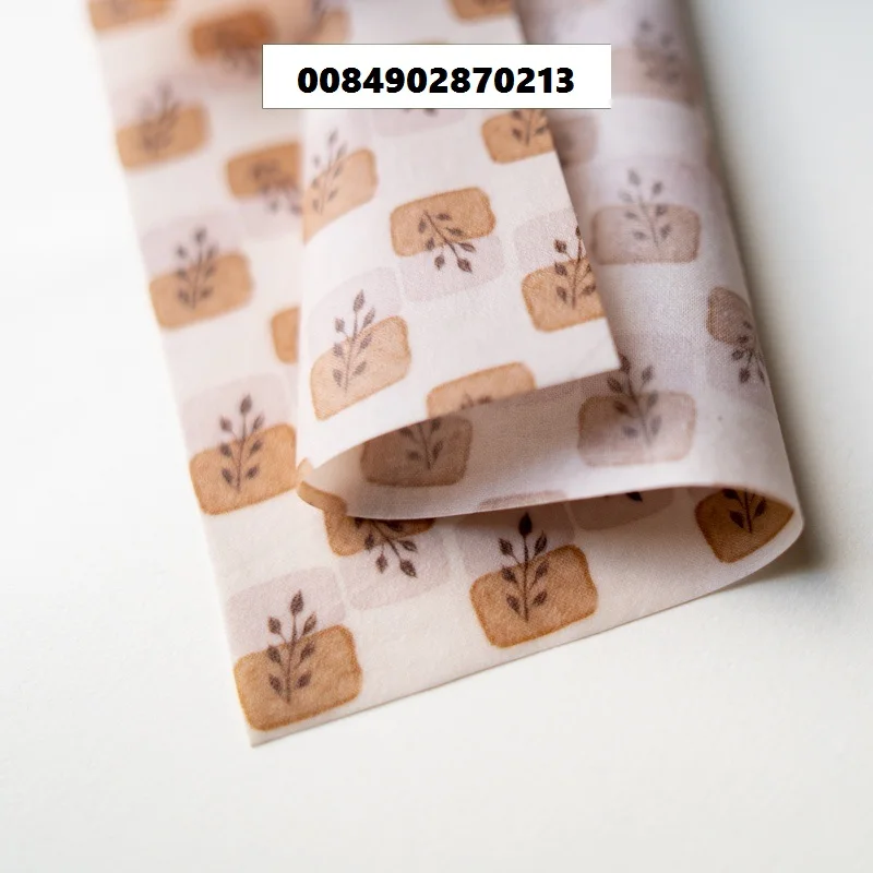 Reusable Food Wraps Beeswax Assorted 9 Pack Reusable Plastic Free Beeswax Food Wrap Beeswax Fresh Cloth  ANGLE