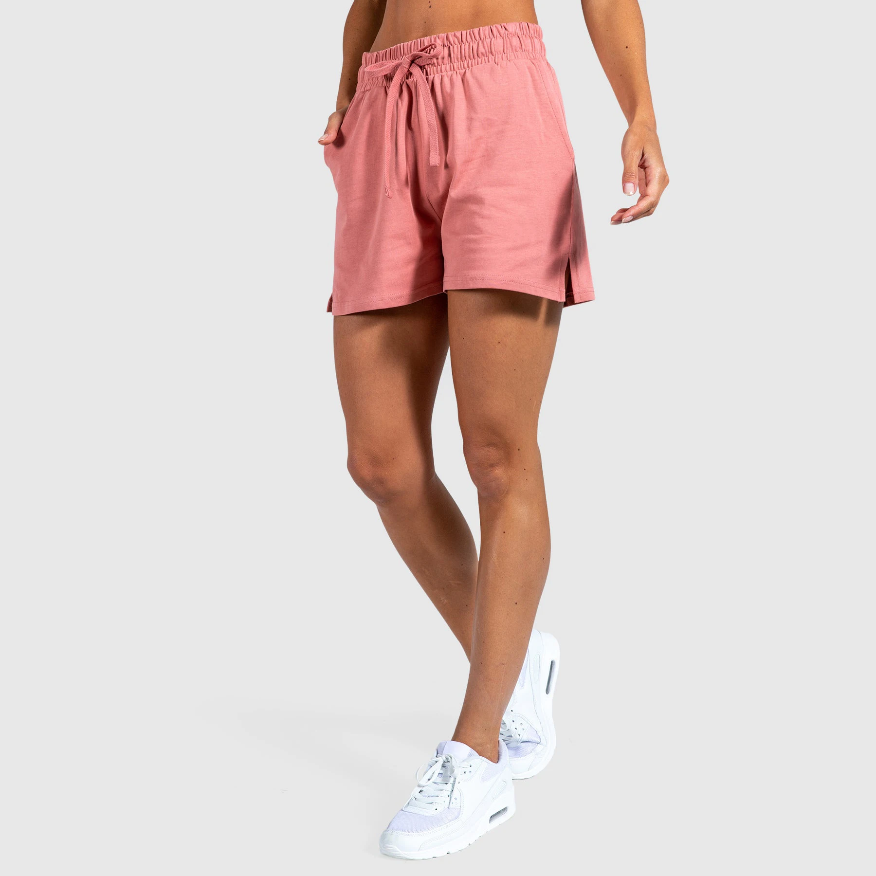 2024 Hot Selling Summer Causal Fitness Short Women Clothing Shorts For Women Jersey Fabric Shorts 100% Combed Cotton