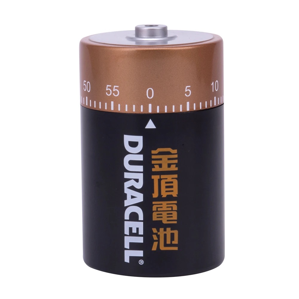 Customized Battery Shape countdown timer temporizador digital portable kitchen timer