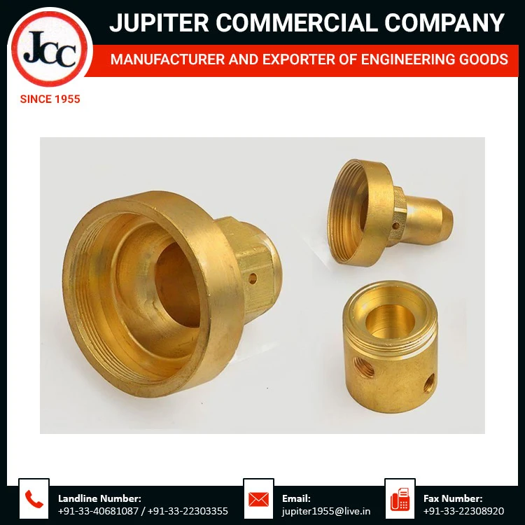 Jupiter Nickel Plated Brass Gas Fitting Components Customized PVC Commercial Wholesale Hardware Parts for Plumbing