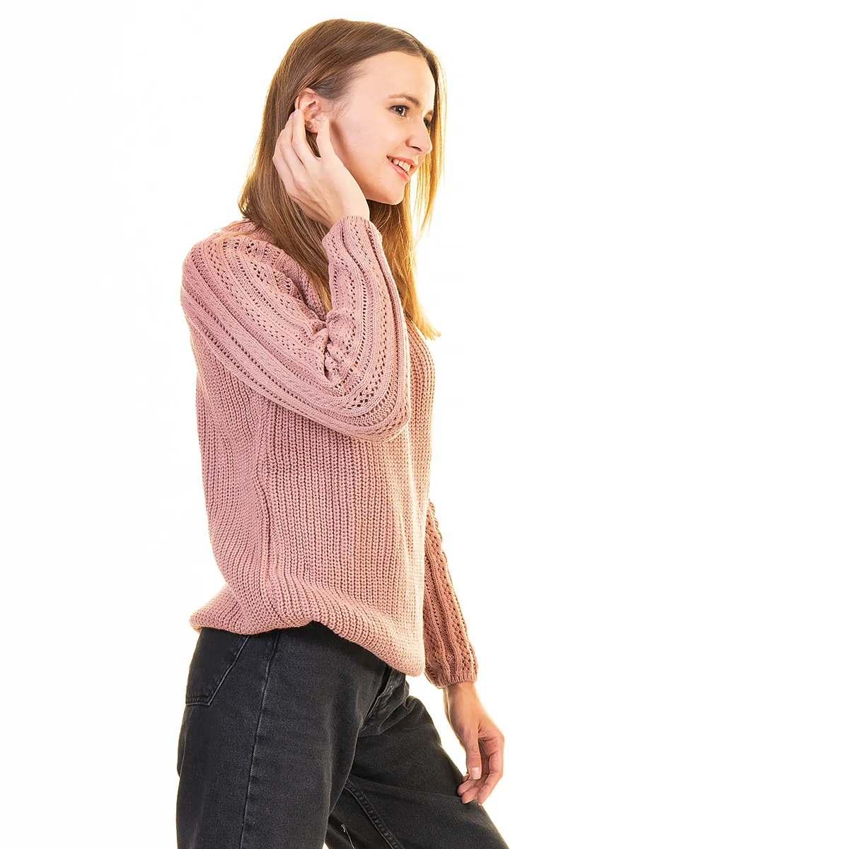Winter Casual Long Sleeve  Womens Sweater Dress DHL Clothing agile supply chains Plain Premium FEDEX Computer Knitted