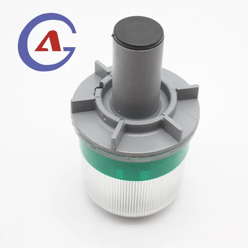 Solar Powered LED Traffic Strobe Warning Lights Flicker Beacon Road Barricade Construction Sign Lamp