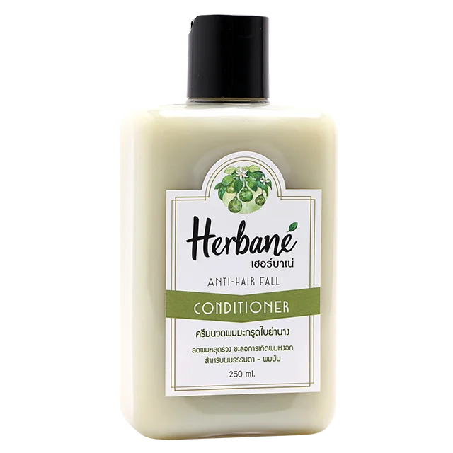 Itchy Scalp Relief Conditioner With Leech Lime & Yanang Leaves Reduces Scalp Itching And Hair Loss From Thailand, 250ml.