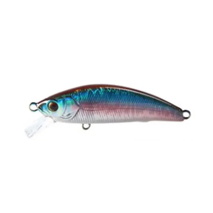 trolling lures minnow Lutac mini 3D eyes sinking  BKK hook hard plastic bait 50mm 5g