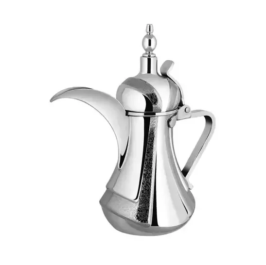 Stainless Steel Dallah Attractive Design Handcrafted Arabic Dallah  Coffee Pot from Indian Manufacturer of Pot