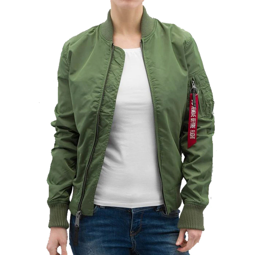 Men/Women Custom Print Bomber Jacket High Quality Polyester Winder Proof No Sublimation Long Length Cotton Filled XL Low Price