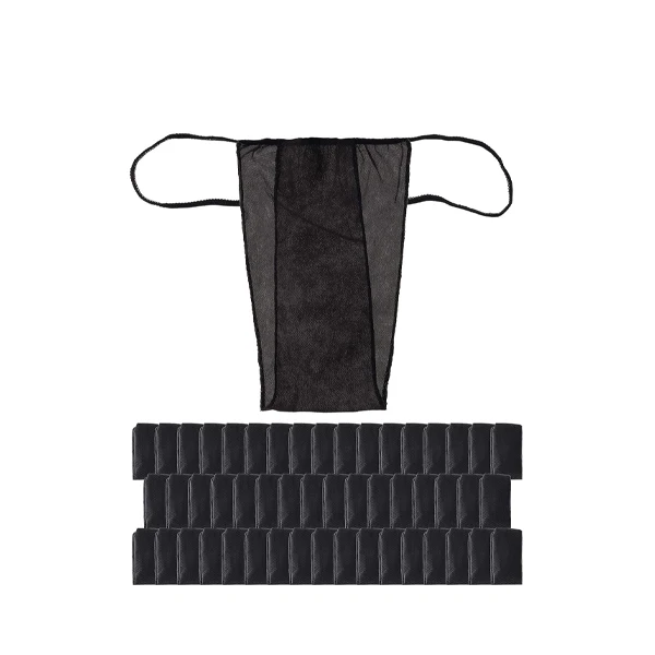 High Quality Customizable Disposable Black Panties for Spa or Home Use Custom Color Size High Quality Service with OEM Logo