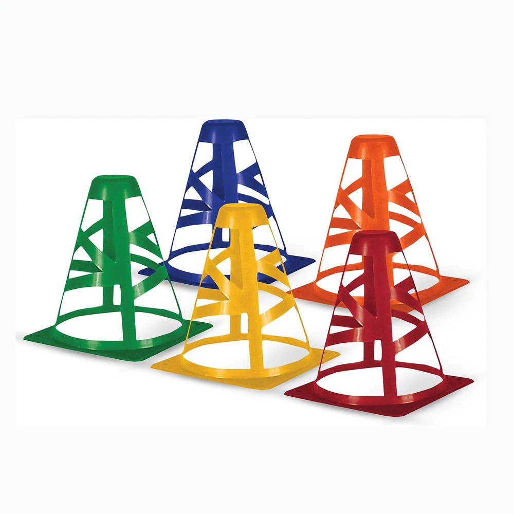 Traffic Training Cones, Plastic Safety Parking Cones, Agility Field Marker Cones for Soccer
