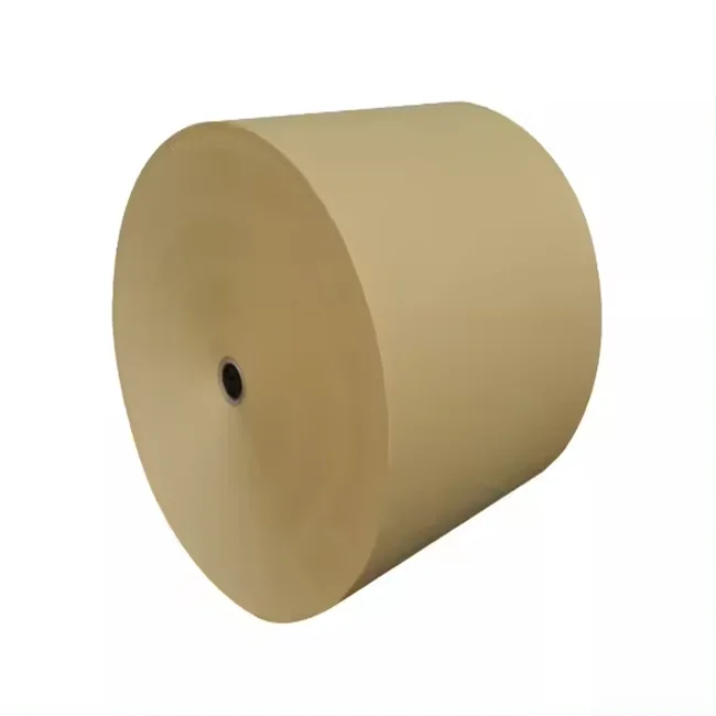 100% Natural Kraft Paper Roll Thick And Thin GSM 47 53 From Thailand