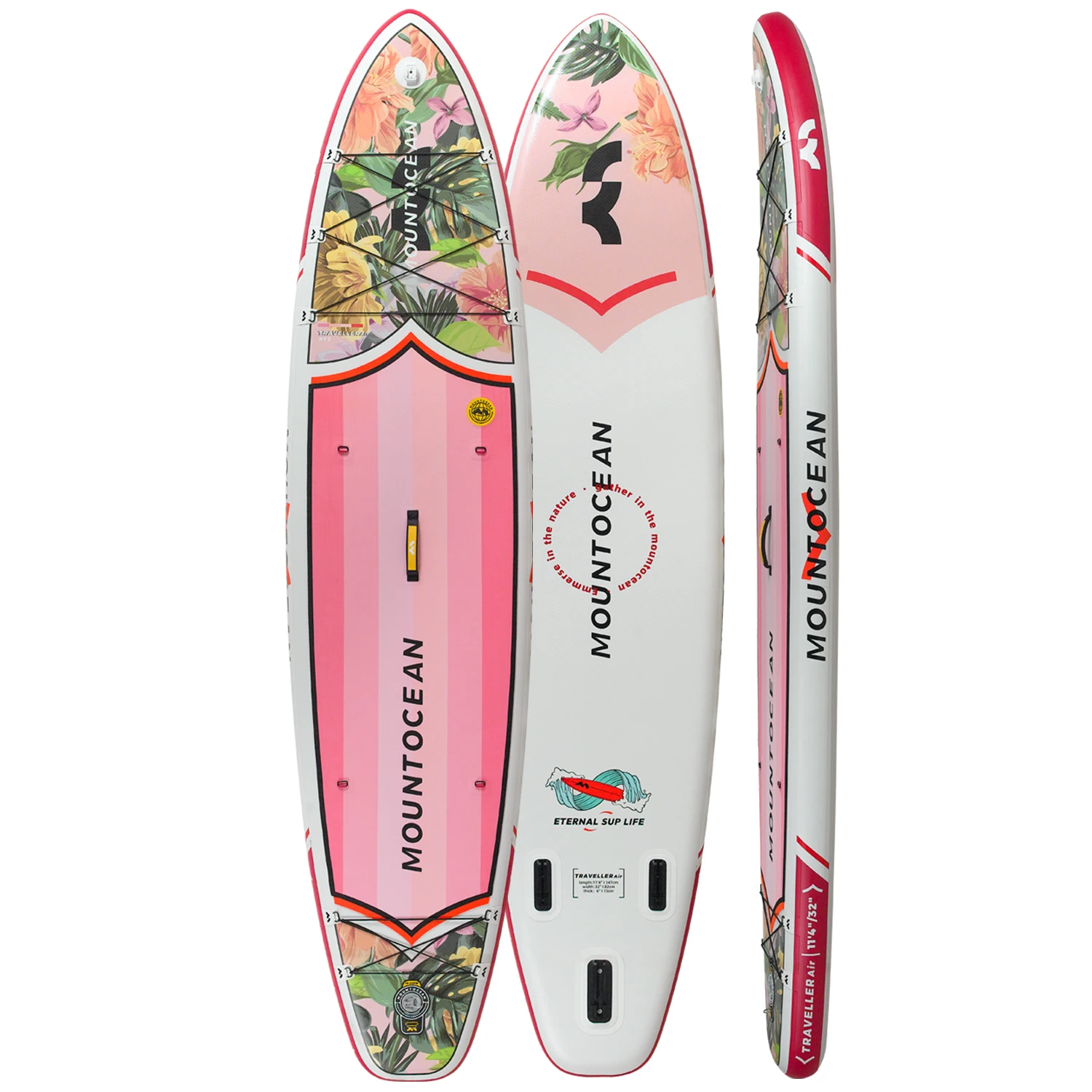 High Quality Unisex ISUP Surfing Board Hot Selling Inflatable Stand-Up Paddleboard Beginners Drop Stitch Material Ocean Waters