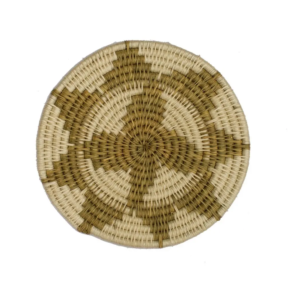 100% Handmade OEM Feature Classic Home Garden Supplies straw Scandinavian Top New handwoven plates seagrass wall hanging