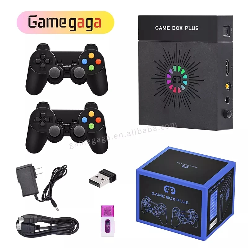 X6 Super Game Box Plus 4K HD Output consola de juegos 64/128GB TF Card Games Classic Video Game Console For PSP