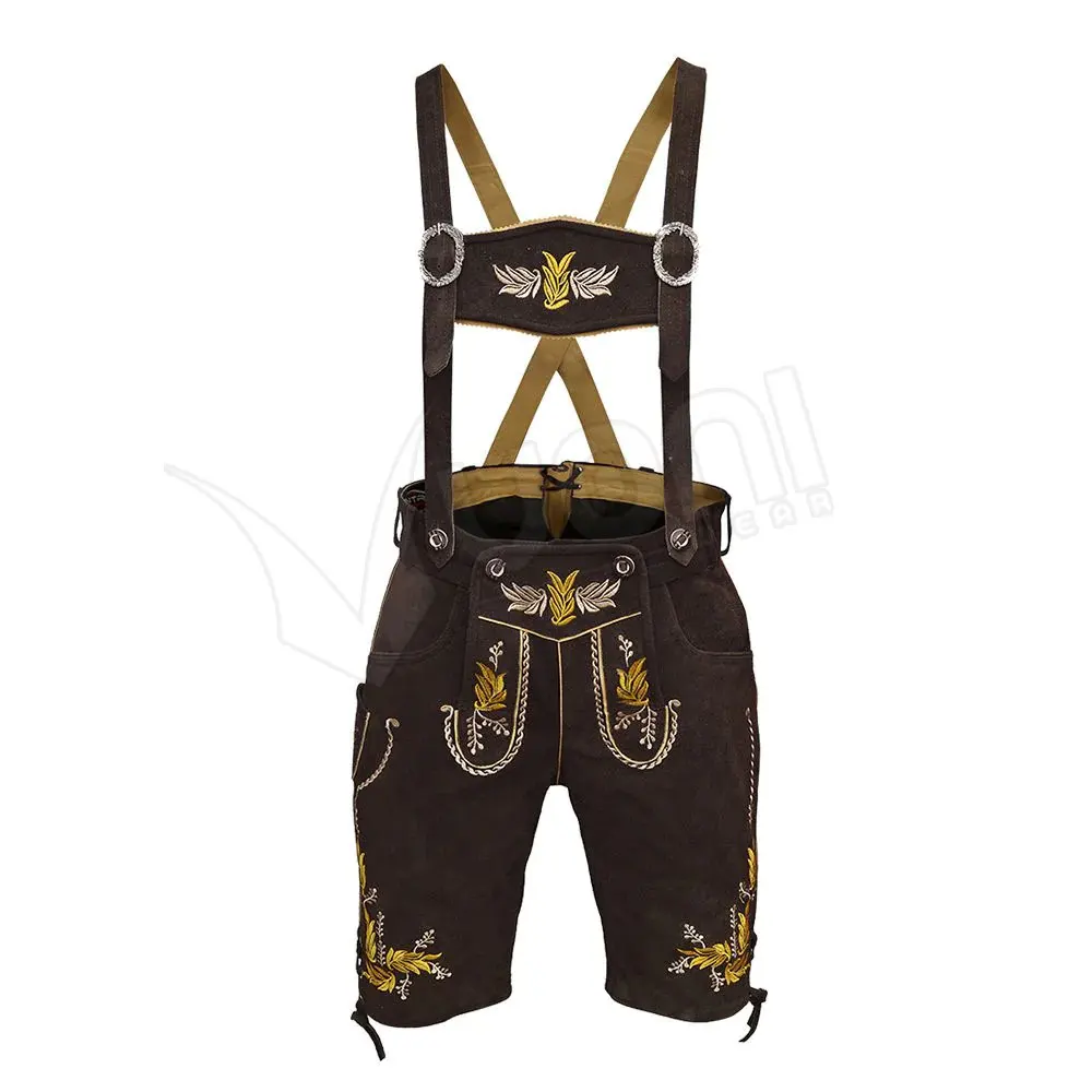 Лидер продаж шорты Lederhosen хорошего качества кожаные прочные для мужчин