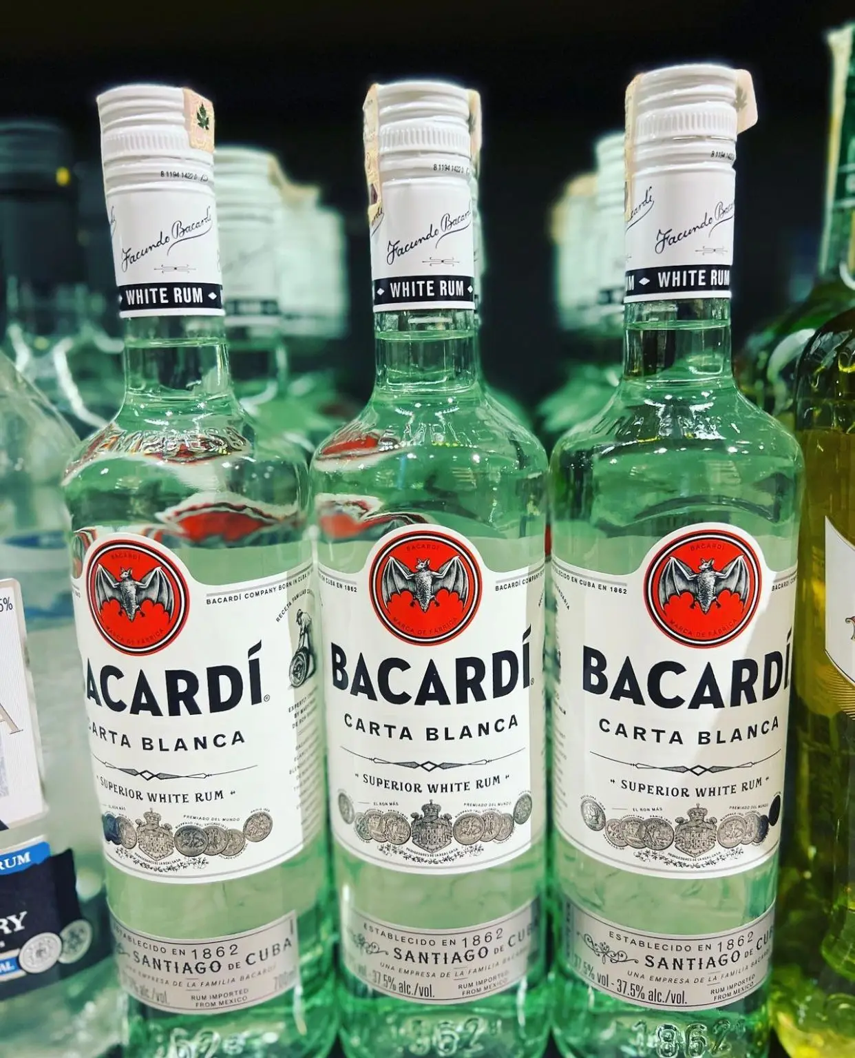 Бакарди бирта Белый Ром 70cl для продажи