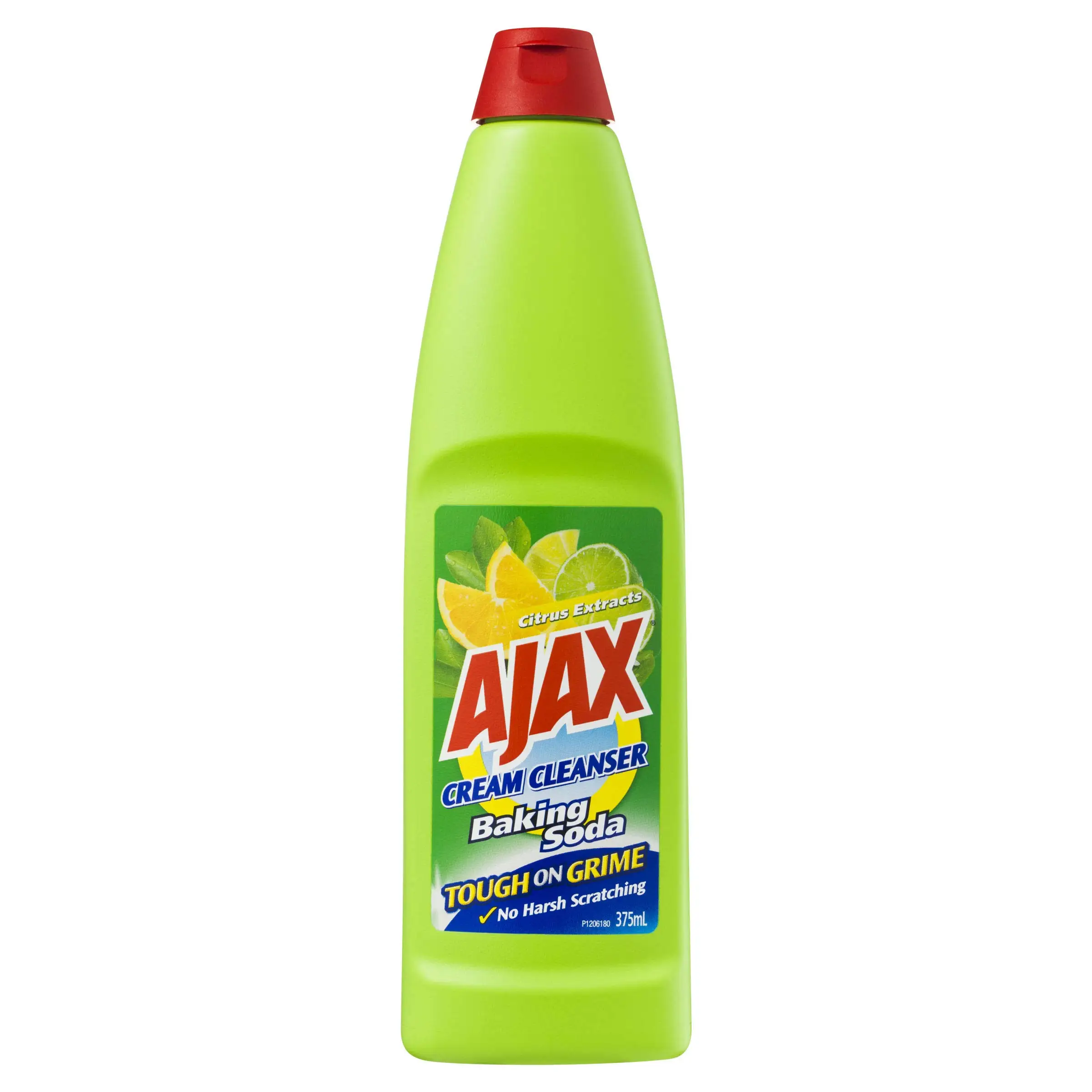 Ajax Cream Cleanser, 375mL, Baking Soda and Citrus Extracts, Multipurpose Cleaner, Tough on Grime