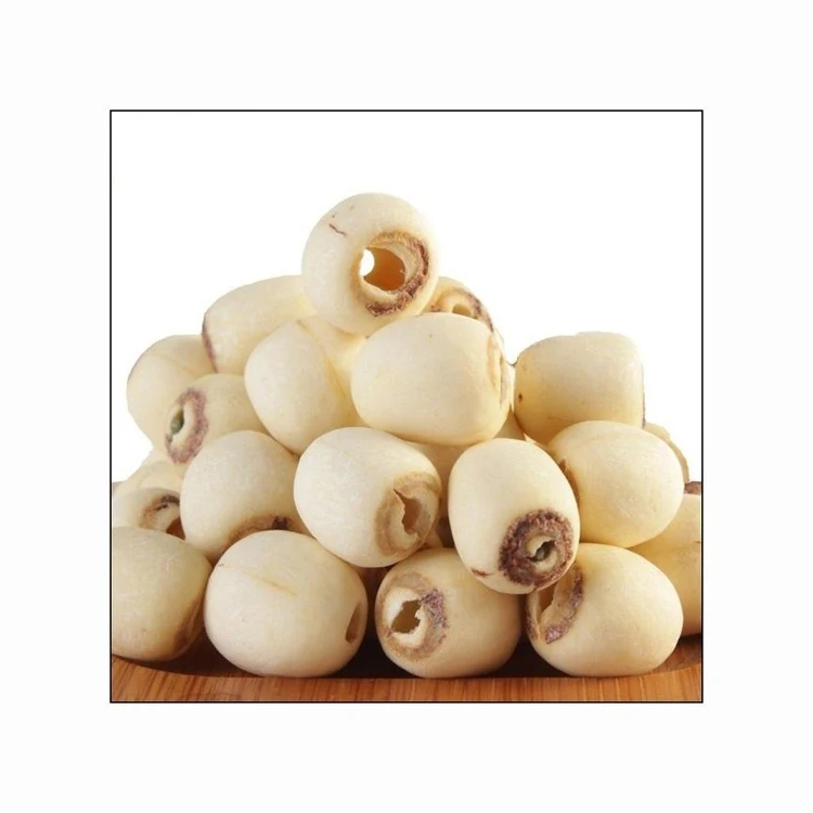 Семена лотоса Tong Xin оптовая продажа Натуральные Сушеные Lian Zi White lotus