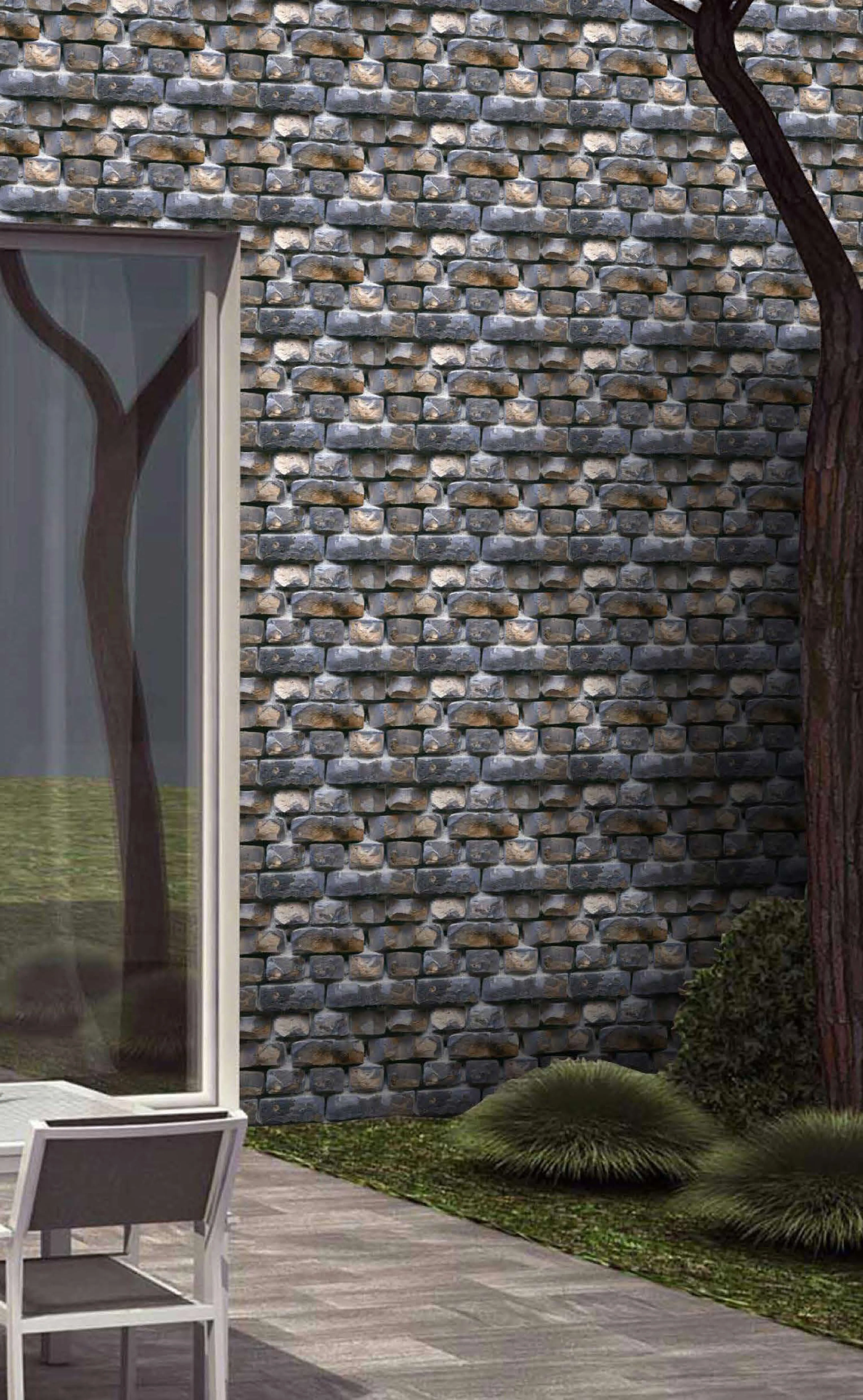 Elevation Cladding Ideas Size 300x450cm 30x45 cm Textures Walls Decorate Exterior Interior Walls Building Various Natural Stone
