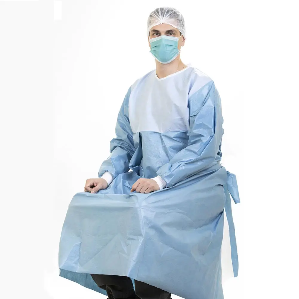 Premium Quality Medical Disposable Surgical Isolation Gown New Arrival Lightweight And Comfortable Surgical Gowns