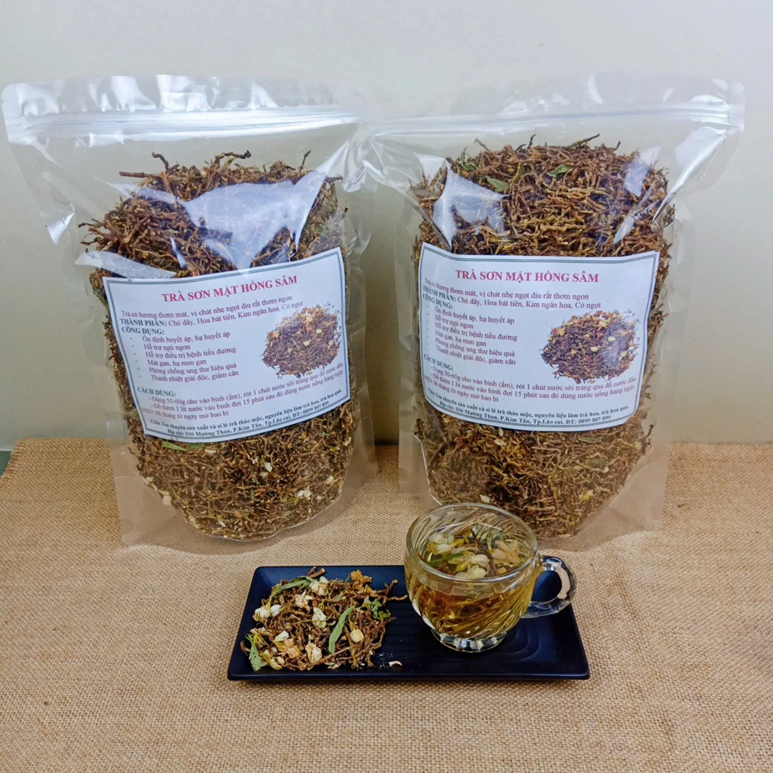 Wholesale Healthy Tea from Vietnam Factory Ginseng Honey Tea