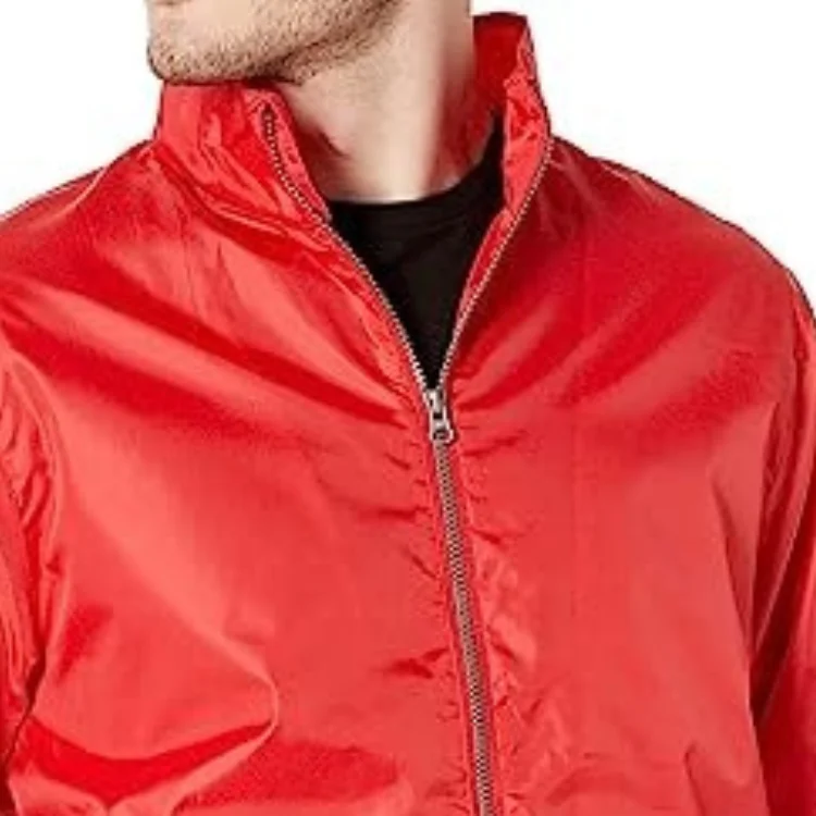 Custom Size Hooded Windbreaker Jacket Polyester Shell Breathable Outdoor Man Spring Jacket windproof rain jacket