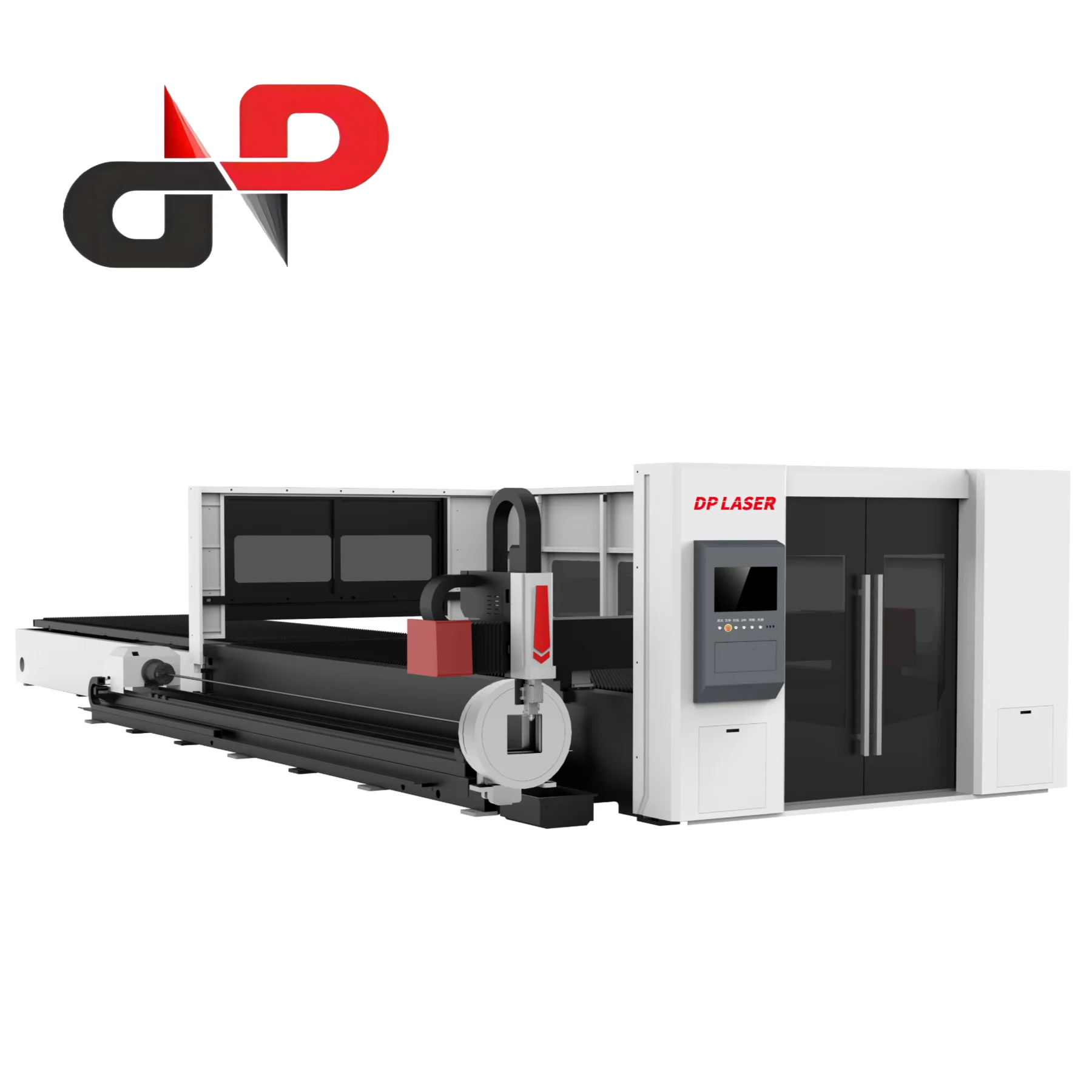 1500W 2000W 3000W 6000W Fiber Laser Sheet Metal And Tube Cutting Machines With Automatic Exchange Table