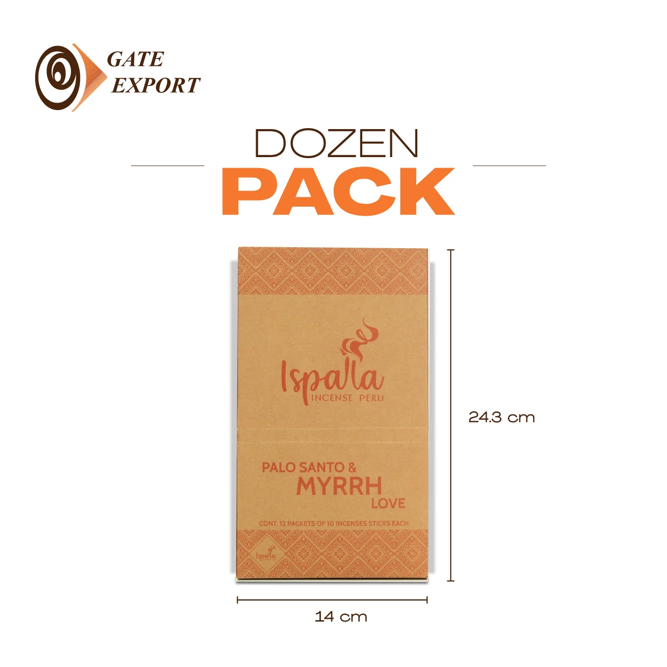 2024 New Ispalla Palo Santo Myrrh Incense Sticks  Natural Incense Peru