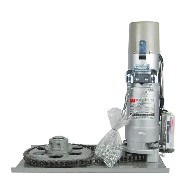 Низкошумовой цепной привод Anlin, боковой двигатель для роликовых ворот с пультом дистанционного управления