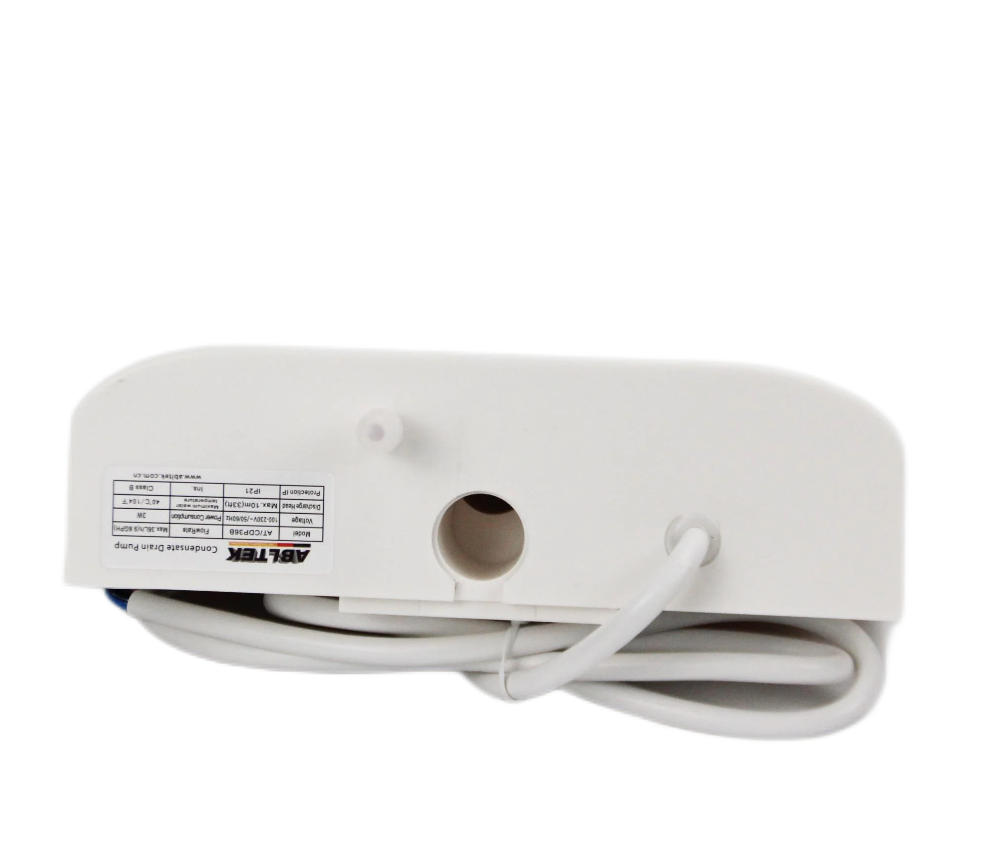 Blanc Tank Condensate Drain Pump Aquastrong Mini HVAC Condensate Pump
