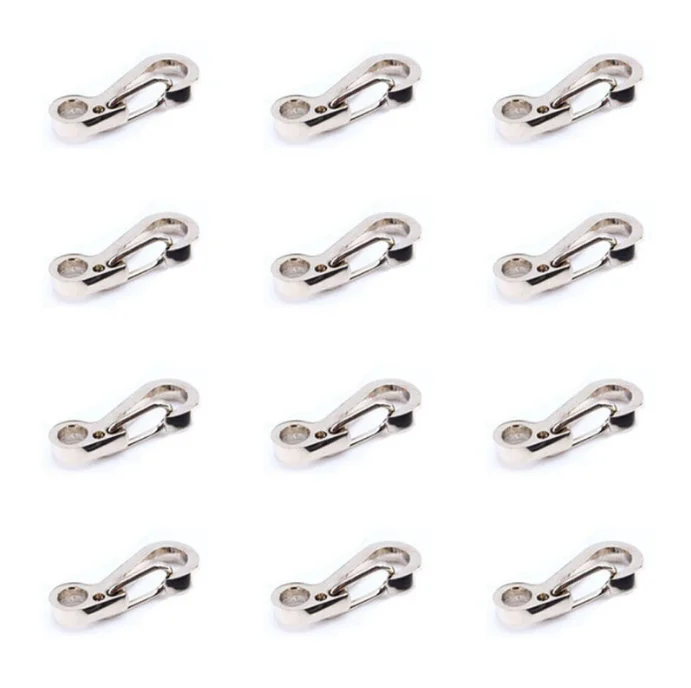 Blues EDC Mini Spring Clasps Outdoor Keychain Camping Climbing Backpack SF Hook Survival Kits Carabiner