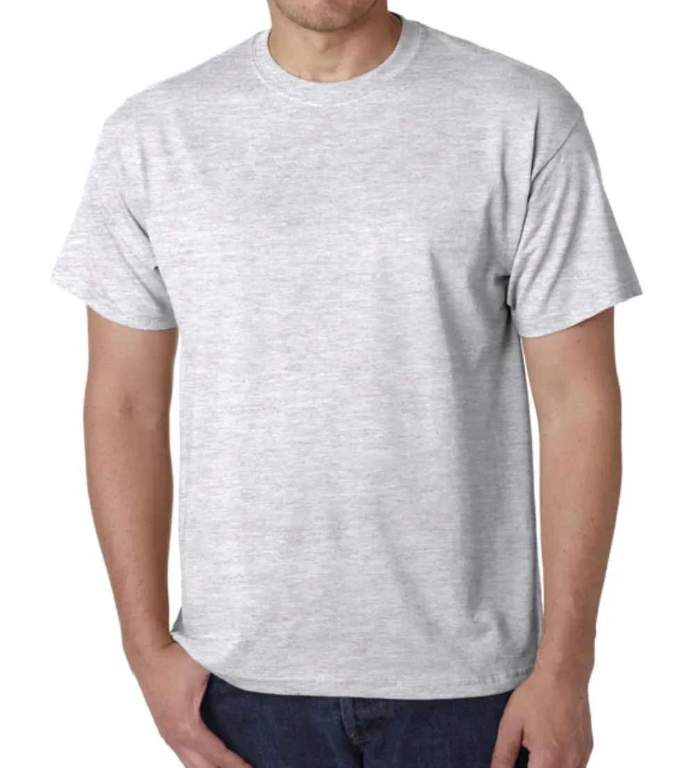 Wholesale Blank Plain 100% Cotton jersey fabric Short Sleeve Unisex White Crew Neck T-Shirts Men Digital Printing Custom T Shirt