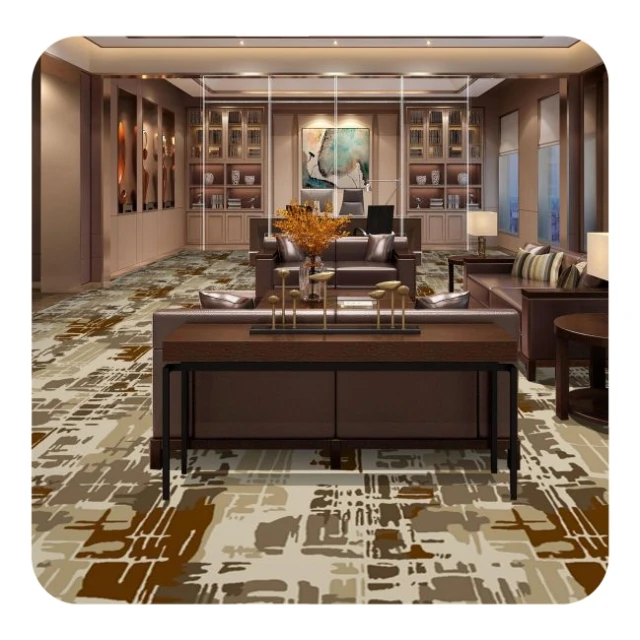 Wall To Wall Natural Sisal Roll Carpet Made By Wool And Nylon For Hotel ,Lobby ,Restaurant Used