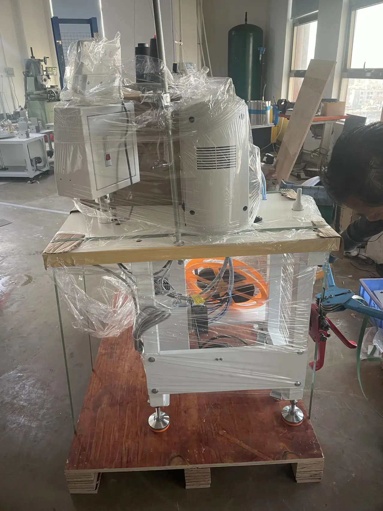 Fully Automatic Webbing Machine Tape Rolling Machine