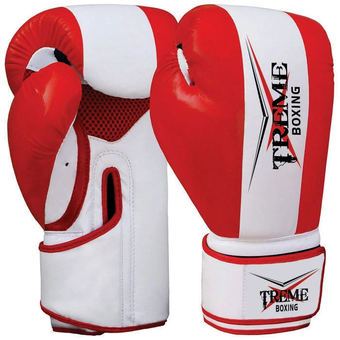 Professional Fighting High Quality PU Leather Training Boxing Gloves, Punching sparring gloves Adjustable Wrist Strap Gloves