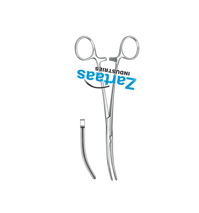 High Quality Stainless Steel Non-Sterile De Baikey Pean Atrauma Hemostatic  Forceps Curved Length 18cm  surgical instrument