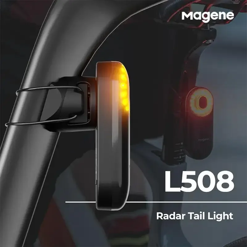 Magene L508 радиолокационный фонарь для велосипеда с USB портативной зарядкой умный дорожный горный велосипед тормозные фары Аксессуары