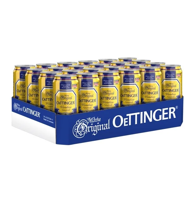 Высококачественное пшеничное пиво Oettinger-500 мл (банка) | Немецкое Оптовая продажа пива по низкой цене производитель экспорт всему миру