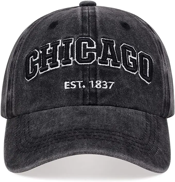 Wholesale 6 Panel America 3d Embroidered Logo Vintage Caps Washed Cotton Sun Visor Sports Hat Baseball Cap Washed Dad Hat