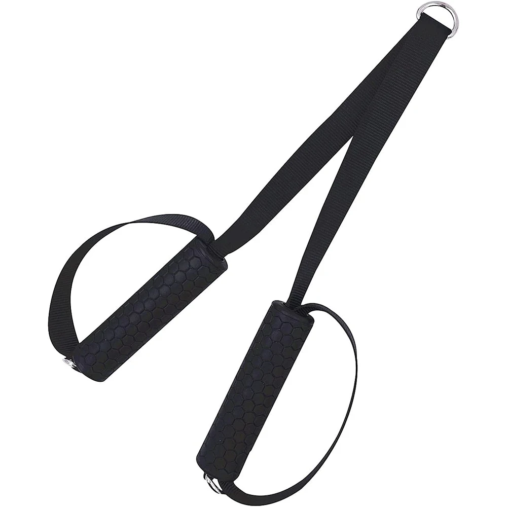 Heavy Duty Arm Biceps Triceps Rope Strap Fitness Gym Equipment For Home Cable Attachment Pully Bodybuilding Strength Training
