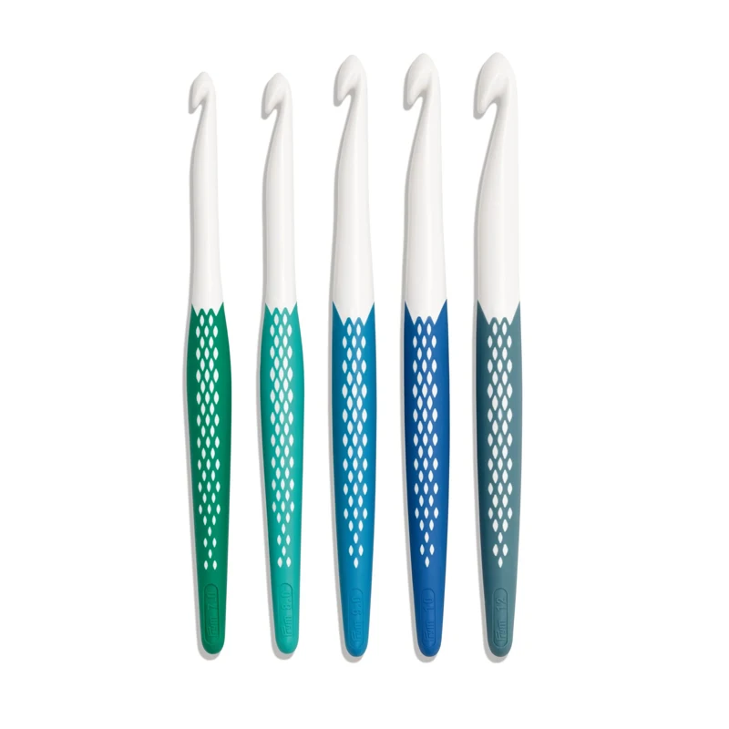 Prym 218441 набор эргономичных крючков для вязания шерсти шитья рукоделия