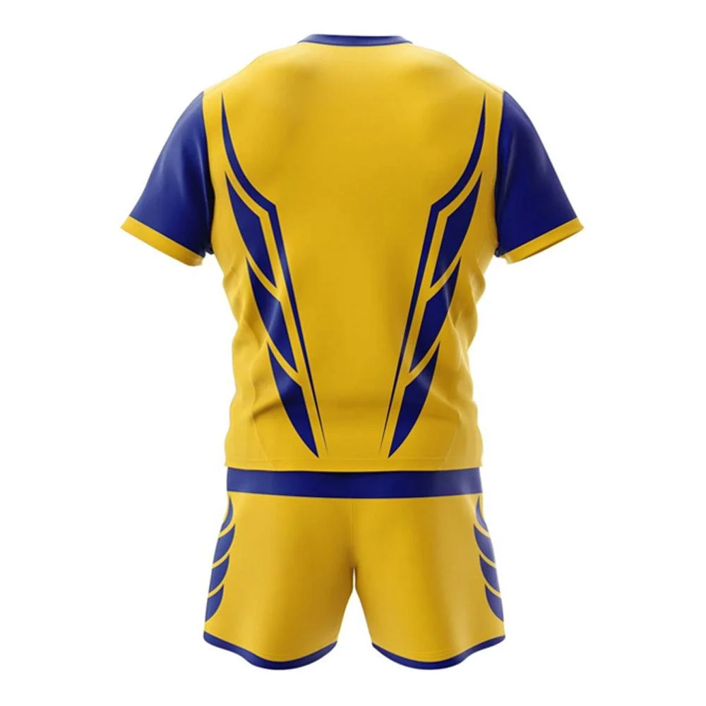 2024 Custom Mad Men Unisex Sublimated Sports Wear Rugby Uniform Set Breathable Jerseys Latest Style Rugby Uniform