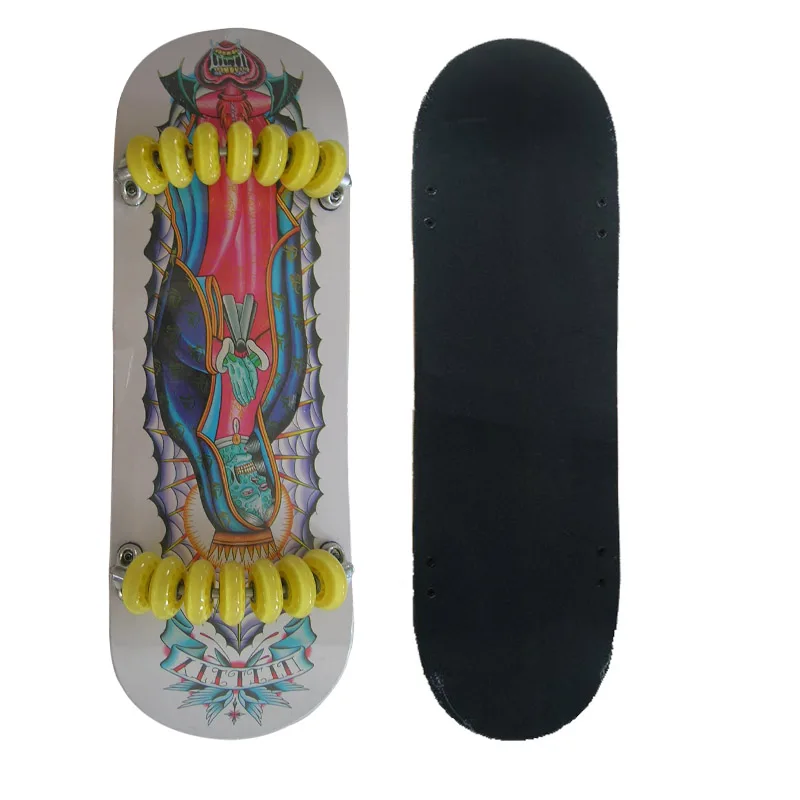 Professional  Brush the street Roller skating competition land skate board stock sales