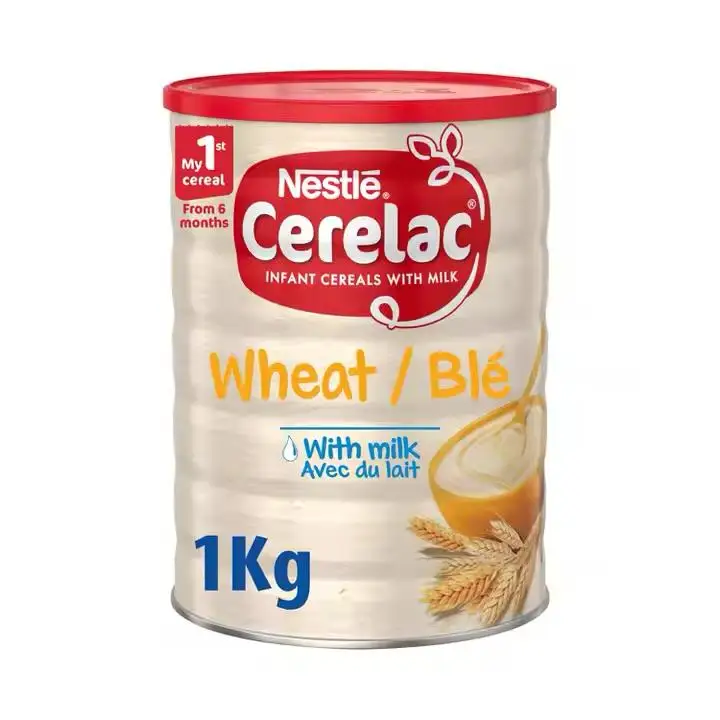 Лучший Nestle Cerelac пшеница с молоком оригинал 400 г банок 14 1 унций (упаковка 12 штук) оптовый поставщик