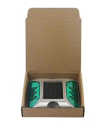 IP68 Aluminum LED Solar Road Stud airport runway lights