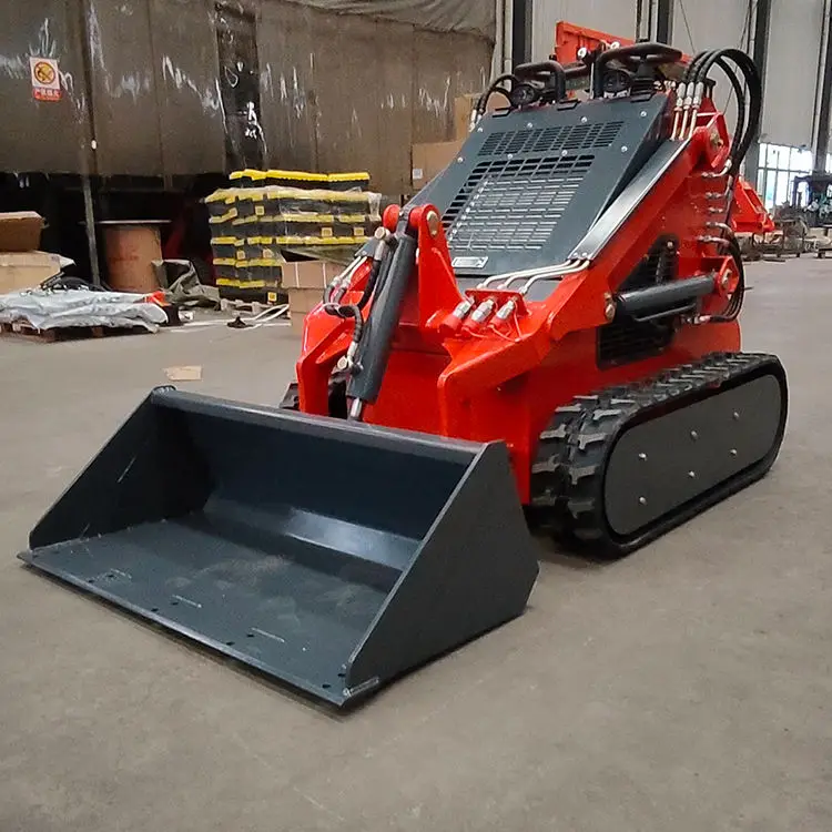 Высококачественный небольшой мини-погрузчик многофункциональный сельскохозяйственный инженерный погрузчик с скользким поворотом